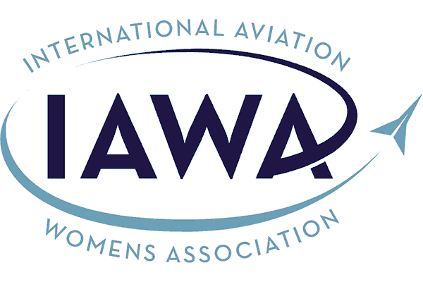 international aviation womens association iawa logo vector