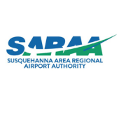 Blue MDT SARAA lettering with green swoosh