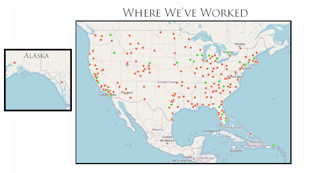 Map with Alaska 01.01.2026