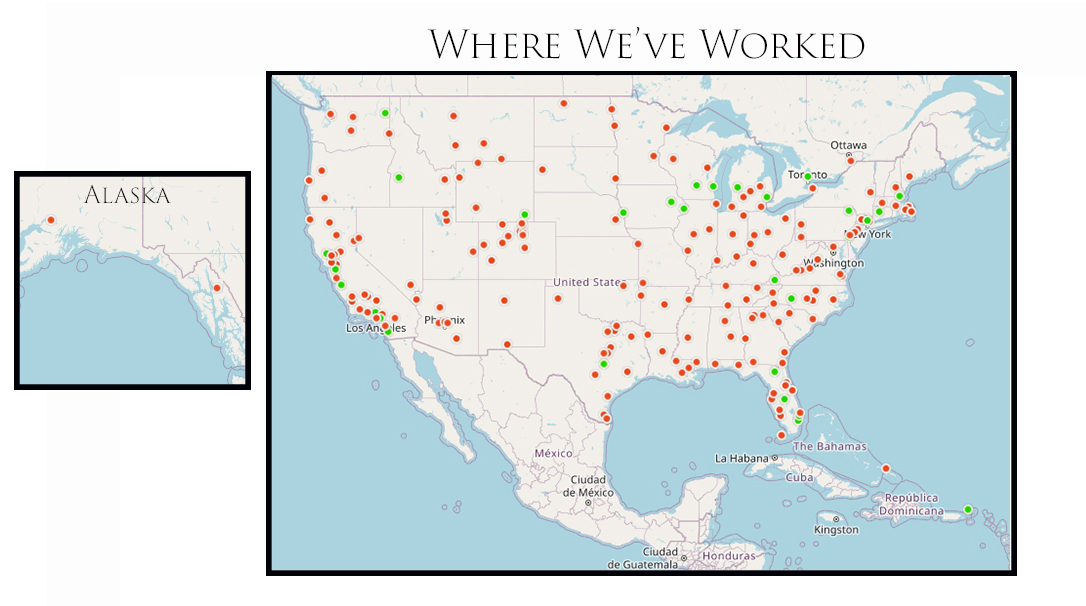 Map with Alaska 02.01.2026