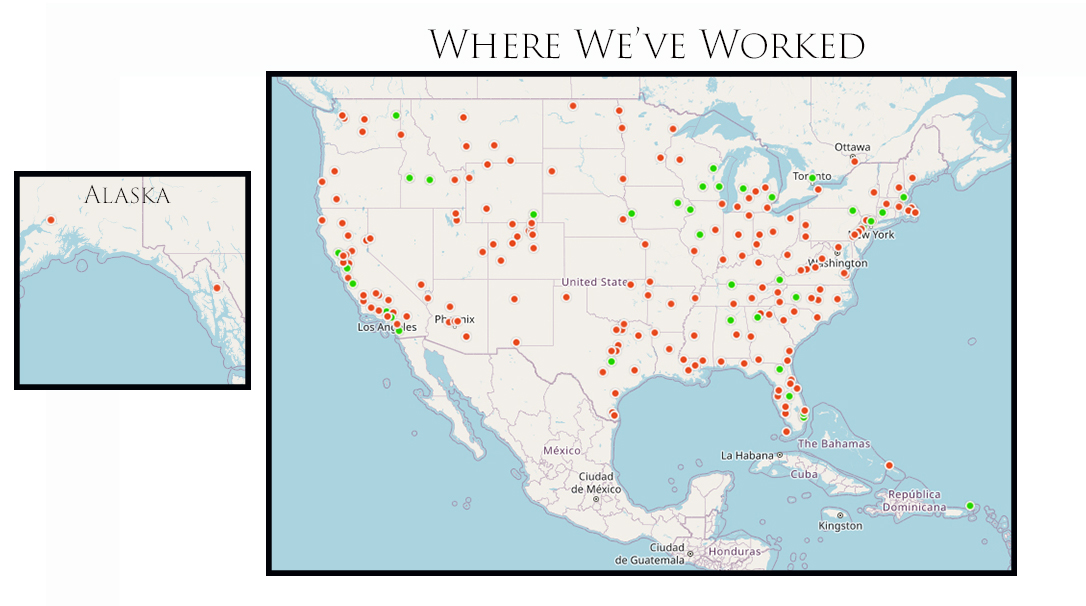 Map with Alaska 03.01.2026